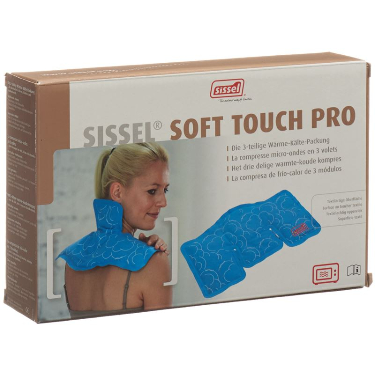 Paket panas dingin SISSEL Soft Touch Pro dalam tiga bagian