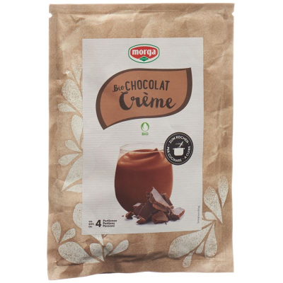 Morga Organic Cream powder Chocolat Bag 90 g