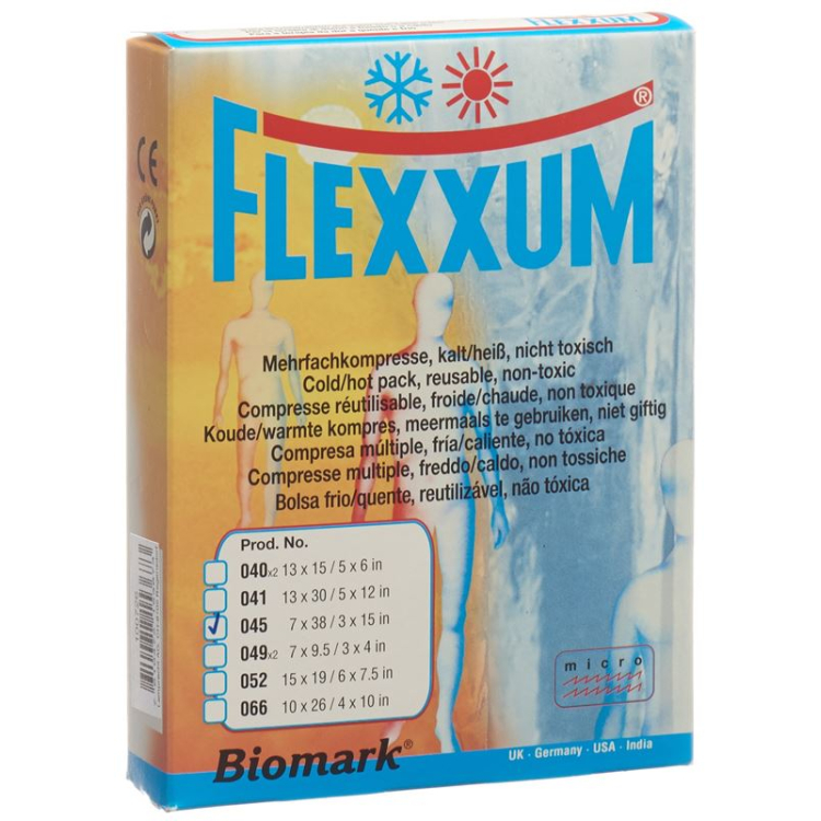 Flexxum 冷温湿布 7x38cm