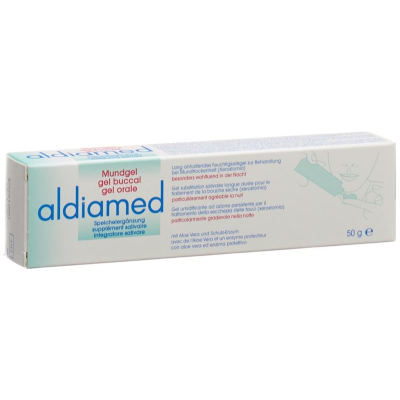 Aldiamed Mundgel und Speichelergänzung tube 50 ក្រាម។