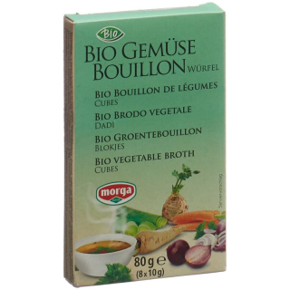 Morga Organic Vegetable Bouillon Cubes 8 pcs