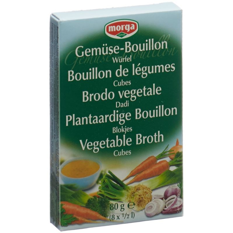 Morga Gemüse Bouillon Würfel 8 Stk