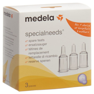 Medela replacement teats for Special Needs 3 pcs