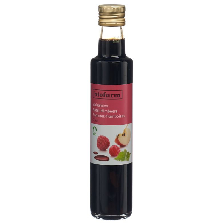 Biofarm Aceto Balsamico Mela Lampone 250 ml