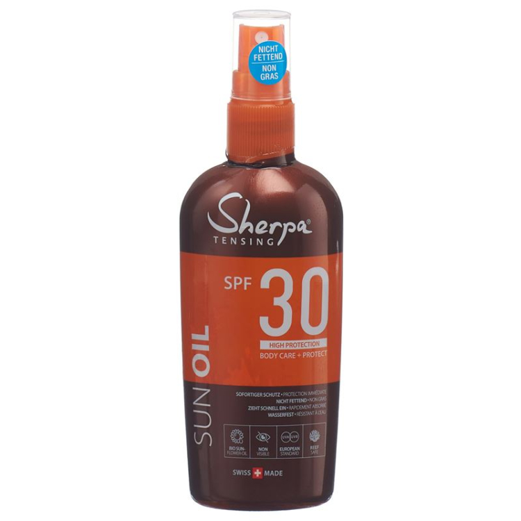 Sherpa Tensing sun oil SPF 30 Spr 150 ml