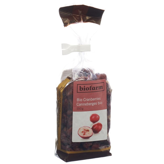 Biofarm Organic Cranberries Bag 150 g