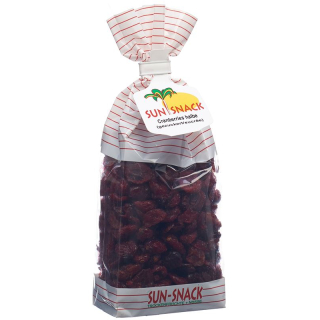 Sun Snack tyttebær med sukkerpose 200 g