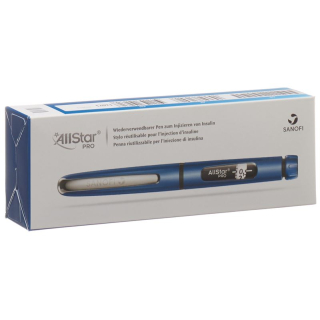 AllStar Pro Lantus/Apidra/Insuman insulin pen blue