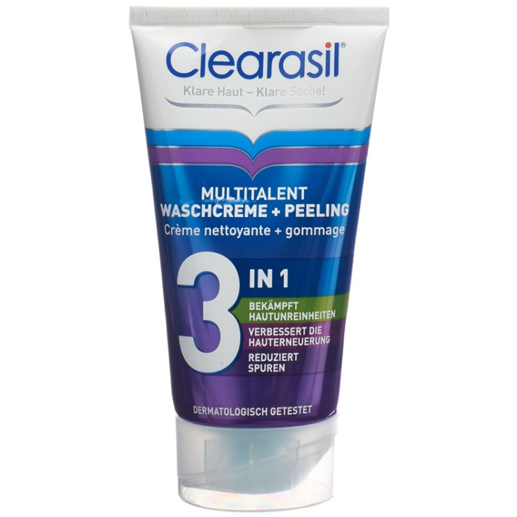 Clearasil rounder Waschcreme & Peeling 150 ml