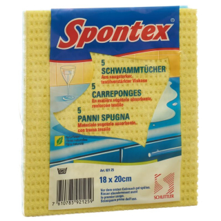 Špongiové utierky SPONTEX 5 ks