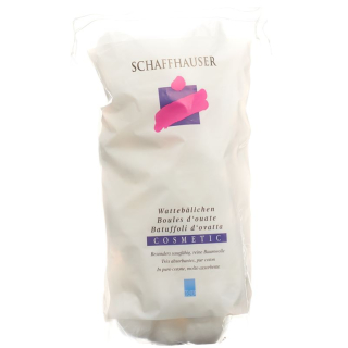 SCHAFFHAUSER bomullsboller Cosmet hvit 20 x 60 g