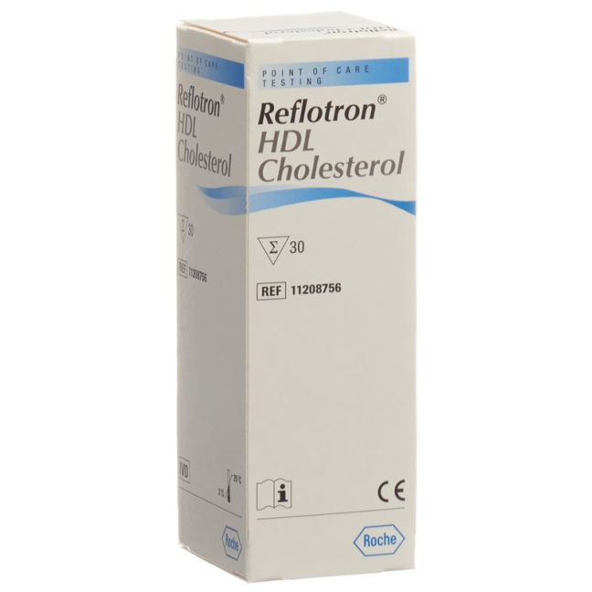 REFLOTRON HDL xolesterin test chiziqlari 30 dona