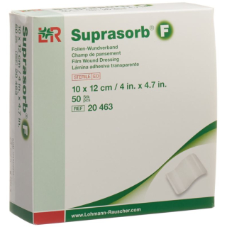 Suprasorb F փայլաթիթեղի վերքերի վիրակապ 10x12 սմ ստերիլ 50 հատ