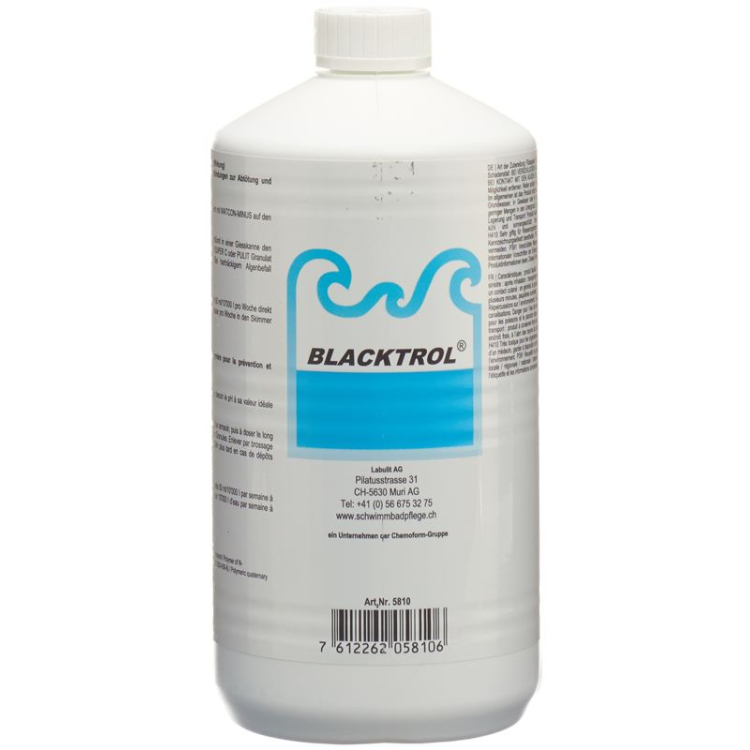 Blacktrol activateur/protection contre les algues liq 5 lt