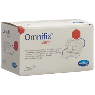 OMNIFIX fixeringsfleece 15cmx10m resår vit