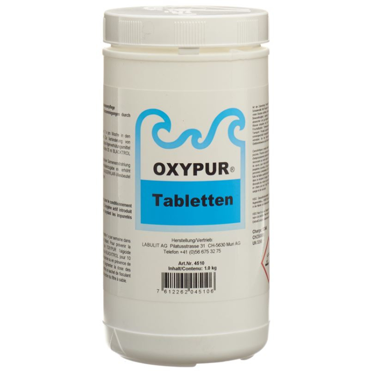 Oxypur aktiv ilt 100g 10 stk