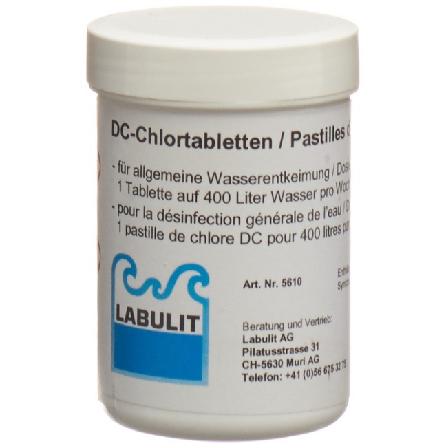 DC chlorine tablets 3.3g Ds 19 pcs