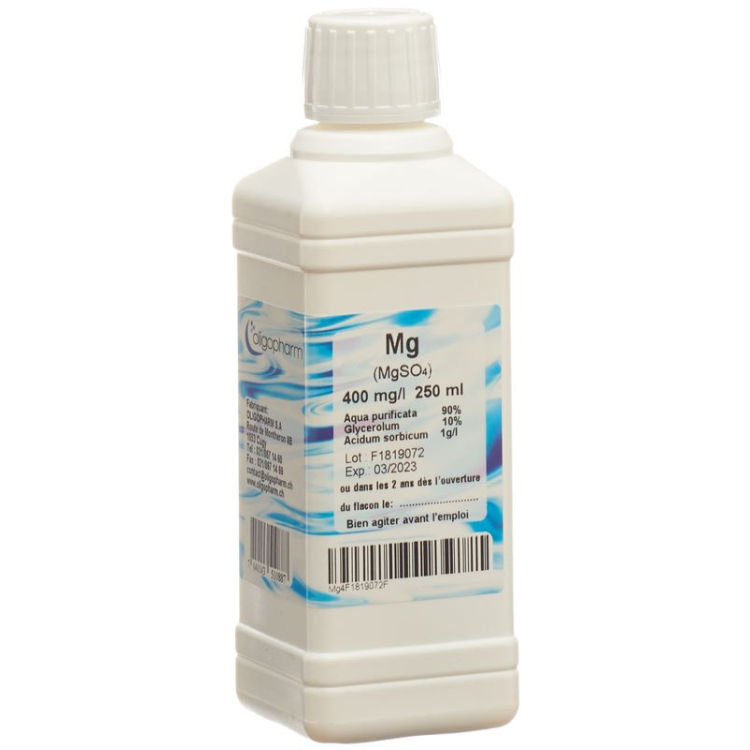 Oligopharm Magnesium Lös 400 mg/l 1000 ml