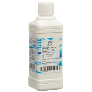 Oligopharm zinc solution 300 mg/l 250 ml