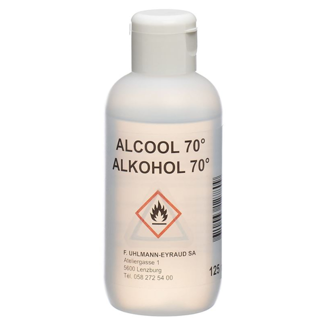 Uhlmann Eyraud Alcool 70% Spr 125 ml