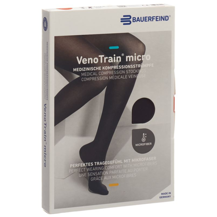 VENOTRAIN MICRO A-G KKL2 M plus/short closed toe sc