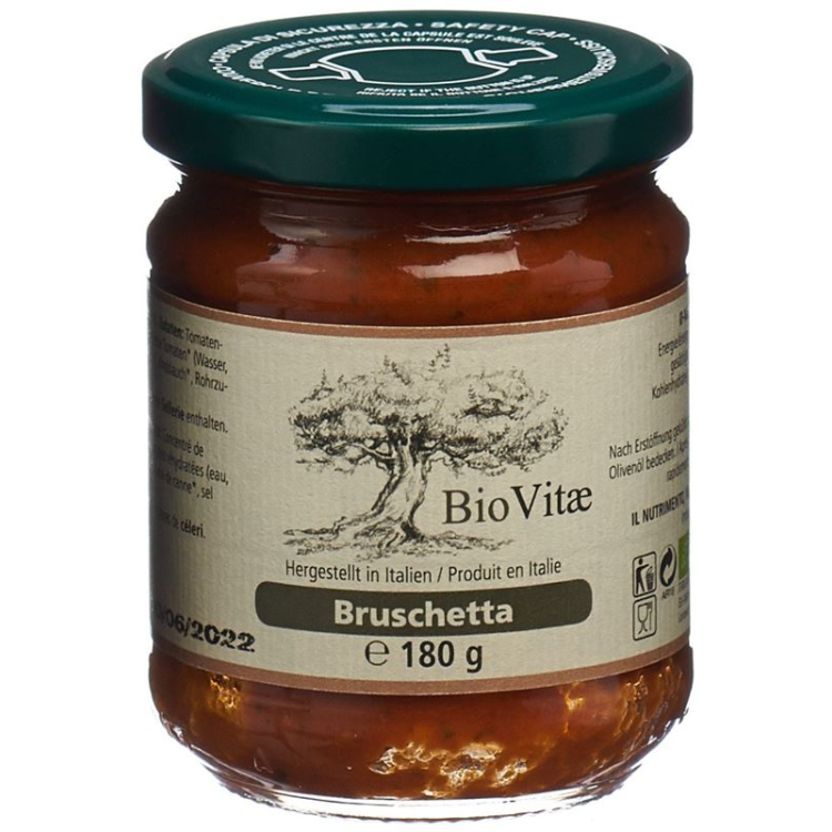 Organic Agrindus Bruschetta Spread Organic 180 q