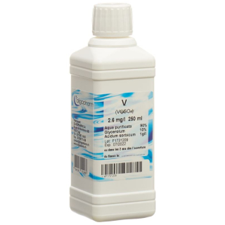 Oligopharm Vanadium Lös 2.6 mg/l 500 ml