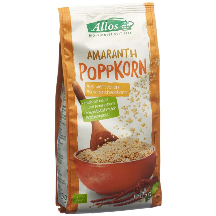 Allos pipoca amaranto 125 g