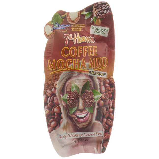 7th Heaven Coffee Mocha Mud Mask Bag 15 g