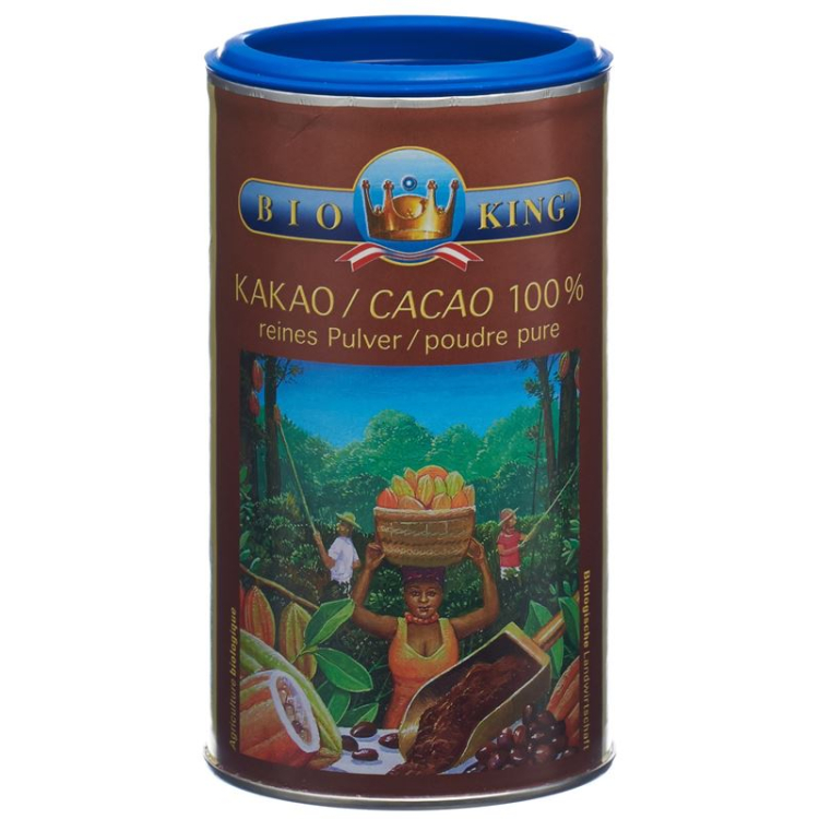 Bioking cocoa powder 200 g 100% pure