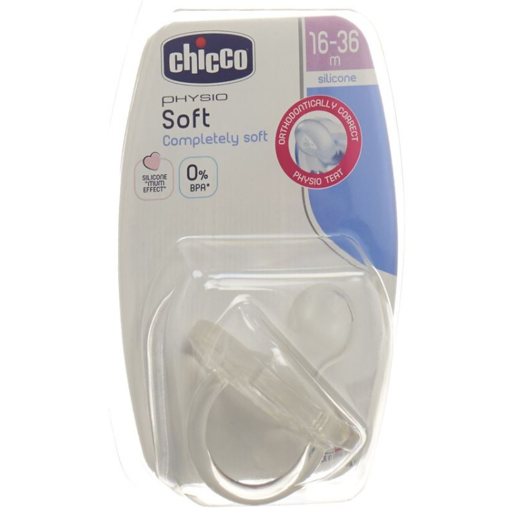 Chicco Physiologischer Beruhigungssauger GOMMOTTO Silikon maxi 1