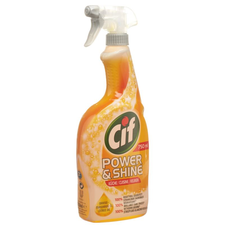 Cif Power & Shine kitchen spray 750 ml