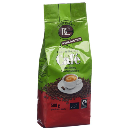 BC Cafe Bio Bravo Kaffee gemahlen Bio Fairtrade 500 g