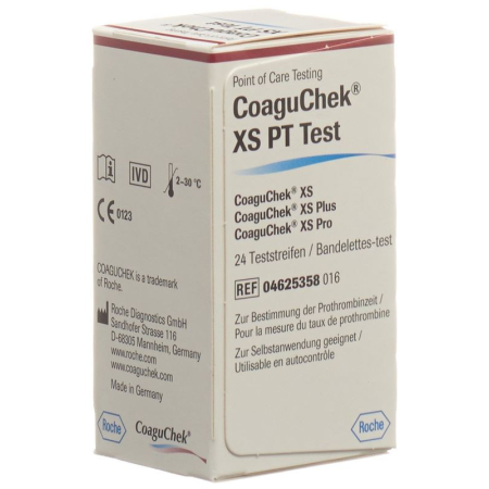 Coaguchek XS PT Test Strips - Accurate and Convenient Coagulation Testing