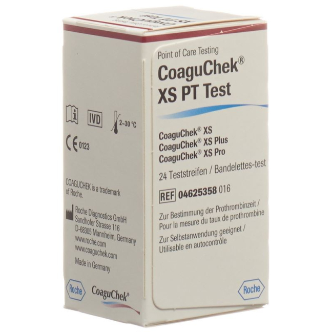Coaguchek XS PT Test Strips - Accurate and Convenient Coagulation Testing