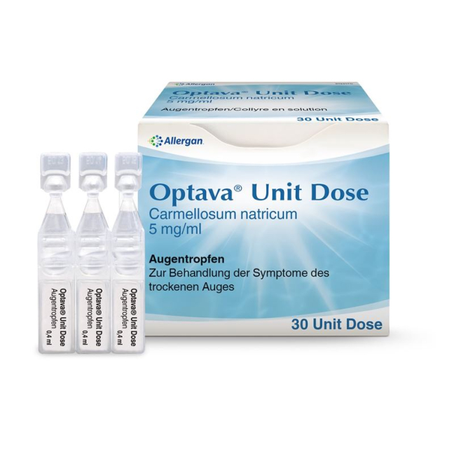 OPTAVA Enhedsdosis Gtt Opht 5 mg/ml