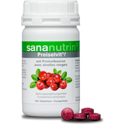 sananutrin Preiselvit f tablets can 150 pcs