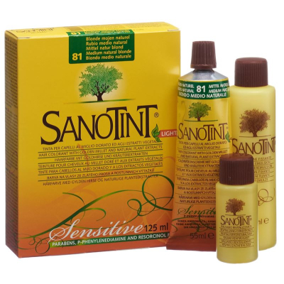 Sanotint Sensitive Light Hair Color 81 medium white blond