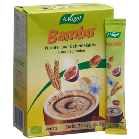 Vogel Bambu Früchtekaffee instant 25 Stick 2 ក្រាម។