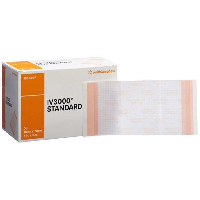 IV3000 kanyylikiinnitys 10x20cm 50 kpl