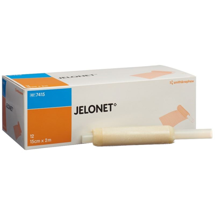 Jelonet paraffinväv 15cmx2m 12 st