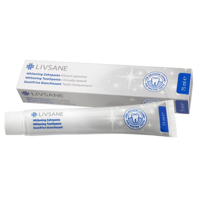 Livsane whitening zahnpasta