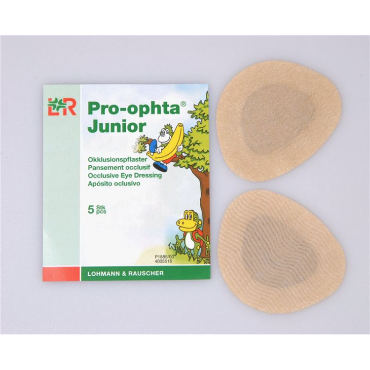 Pro Ophta Junior eye patches maxi 7.0x5.9cm 100 កុំព្យូទ័រ