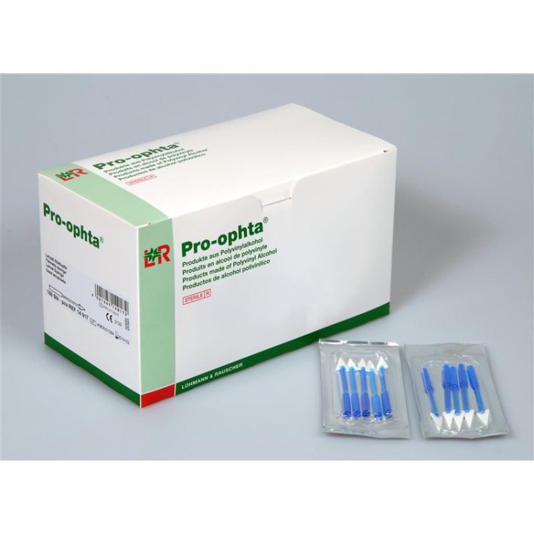 Pro Ophta Lancet Swab Box 16 ც