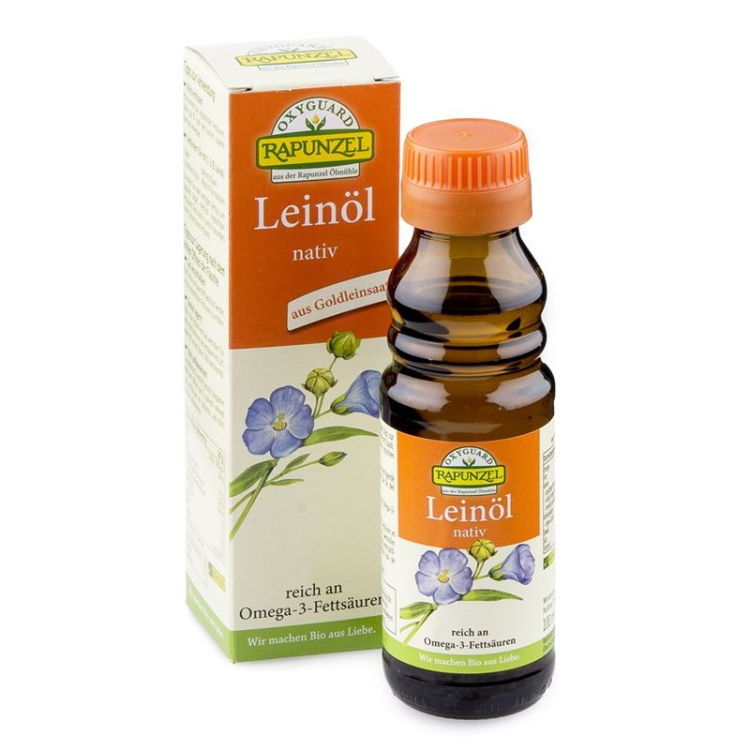 Rapunzel Lijnzaadolie inheemse Oxyguard Fl 100 ml