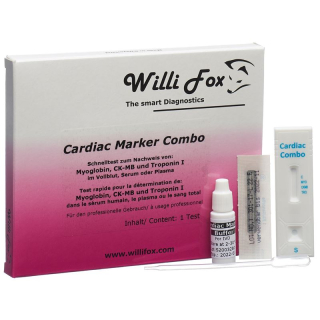 Willi Fox Cardiac Marker Combotest 10 stk