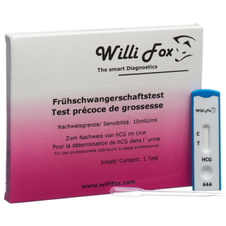 Willi Fox early pregnancy test urine