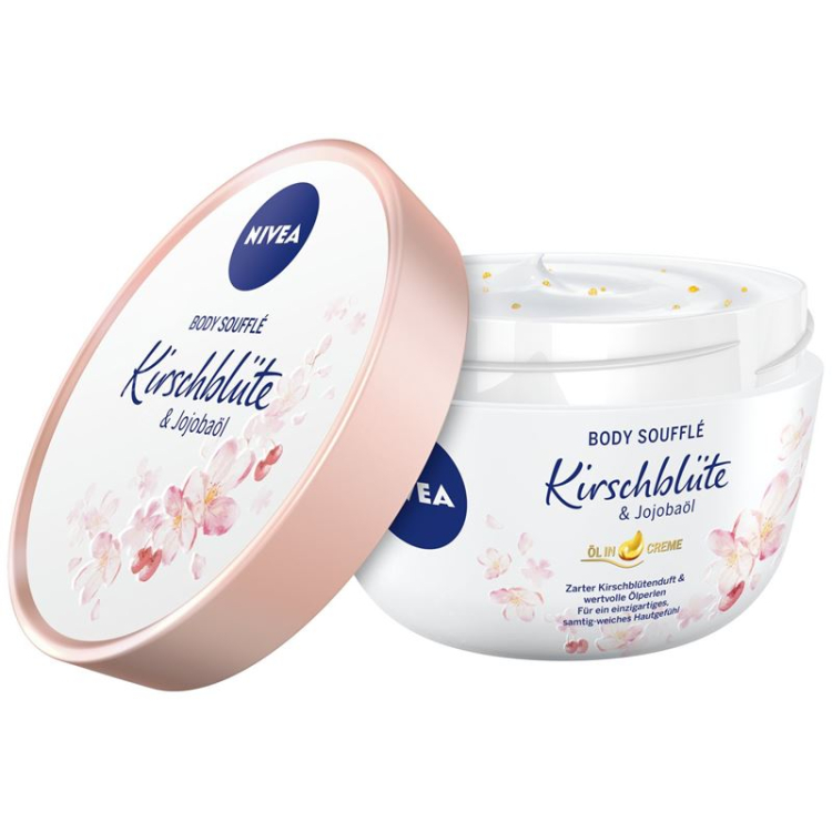 Nivea Body Souffle Cherry Blossom & Jojoba Oil 200 ml