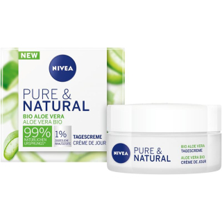 Nivea Pure & Natural Day Cream Aloe Vera Bio 50 ml