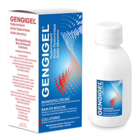 GENGIGEL Mundspülung - Medical Mouth Rinse for Oral Inflammation Relief